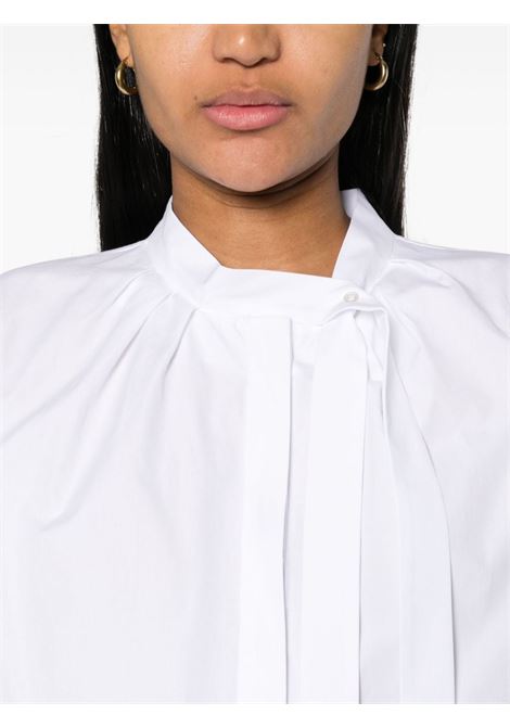 White pleat-detail shirt 'S MAXMARA - women 'S MAXMARA | 2419111023600001